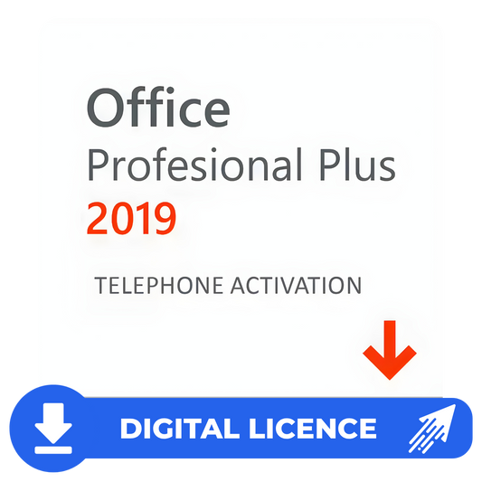 TELPEHONE Microsoft Office Professional Plus 2019 Product Key FPP Retail CDKey ESD